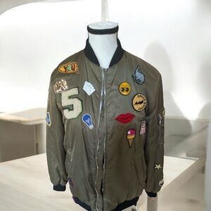 Zara bomber jacket plus thermal